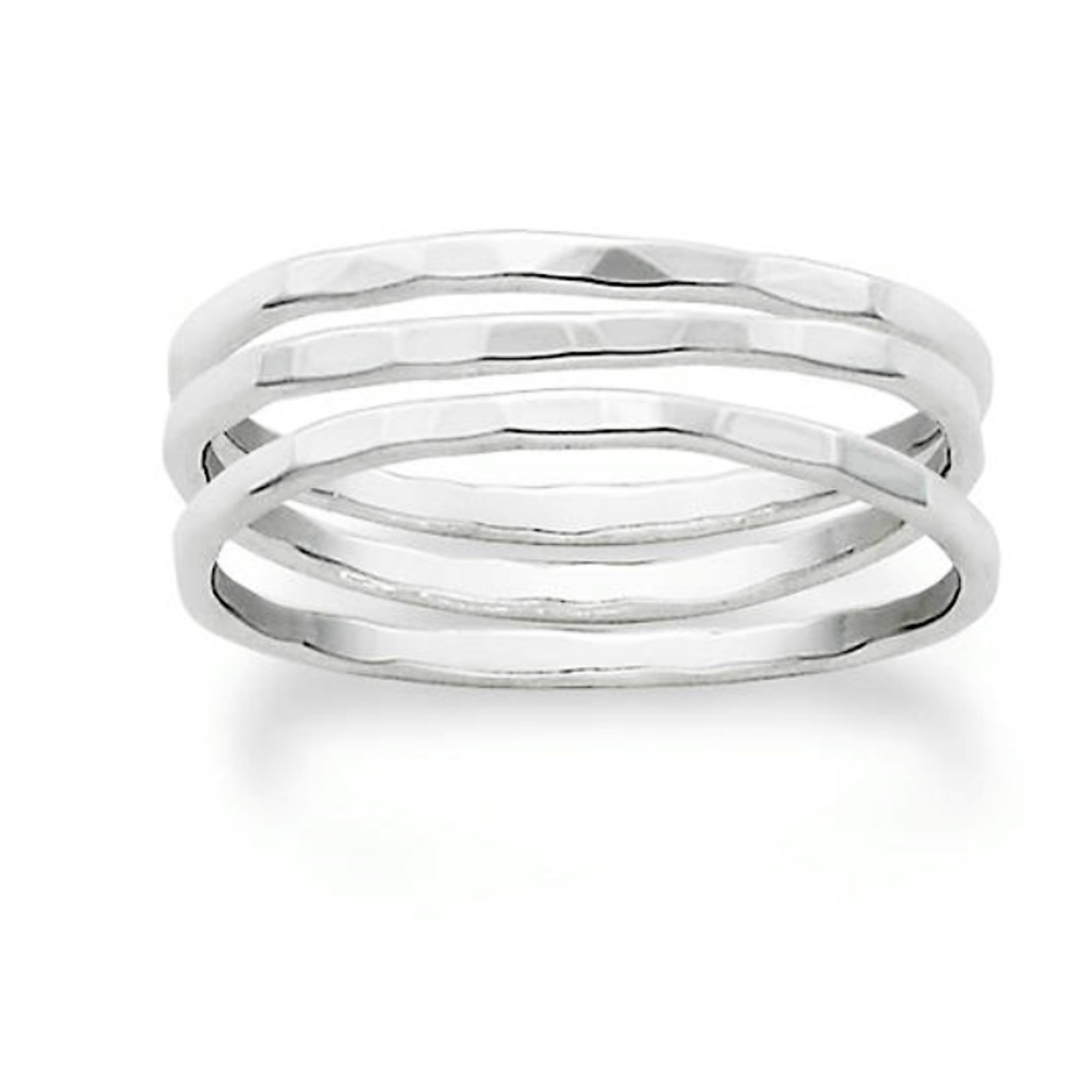 JAMES AVERY Delicate Forged Rings size 6